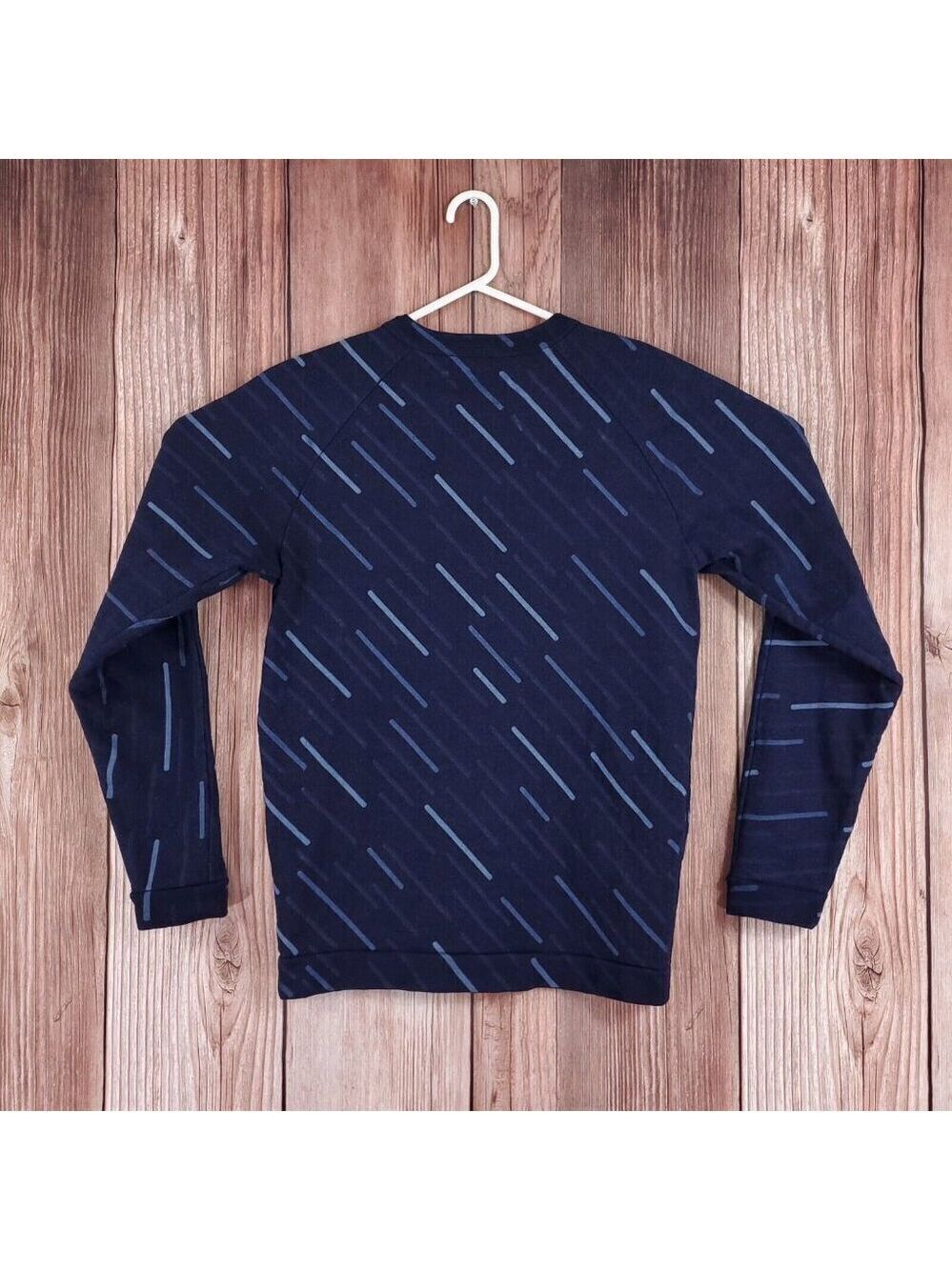 G-Star Raw by Marc Newson Mens Small Stars Sky Painted Printer Sweatshirt Navy - Picture 2 of 12